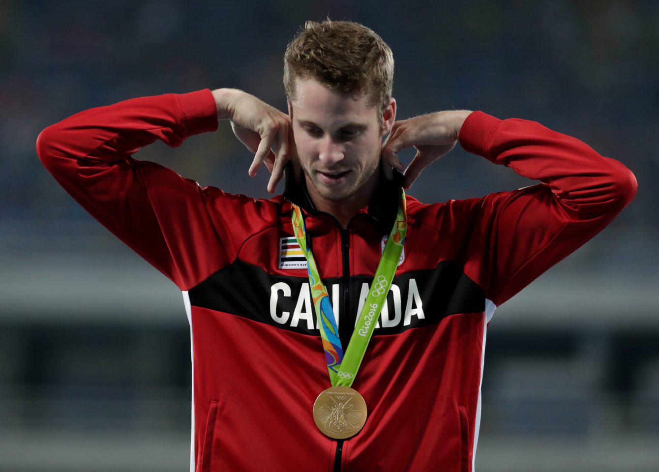 Retour triomphal de l’athlète Derek Drouin L'Action